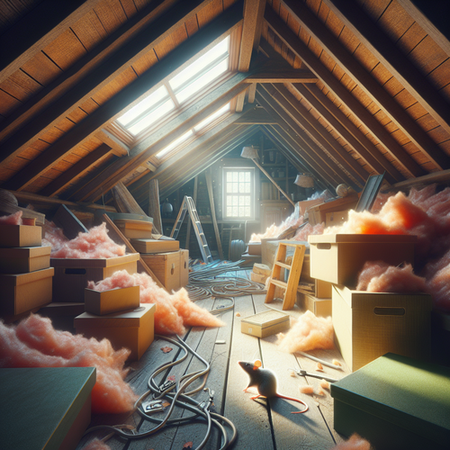 Travailleur en EPI face à un réseau électrique aérien